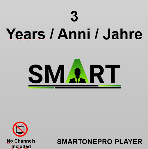 SMART ONE PRO Player App  3 Jahres Aktivierung