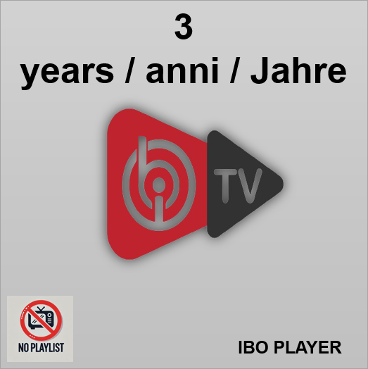 IBO Player 3 Jahres-Aktivierung